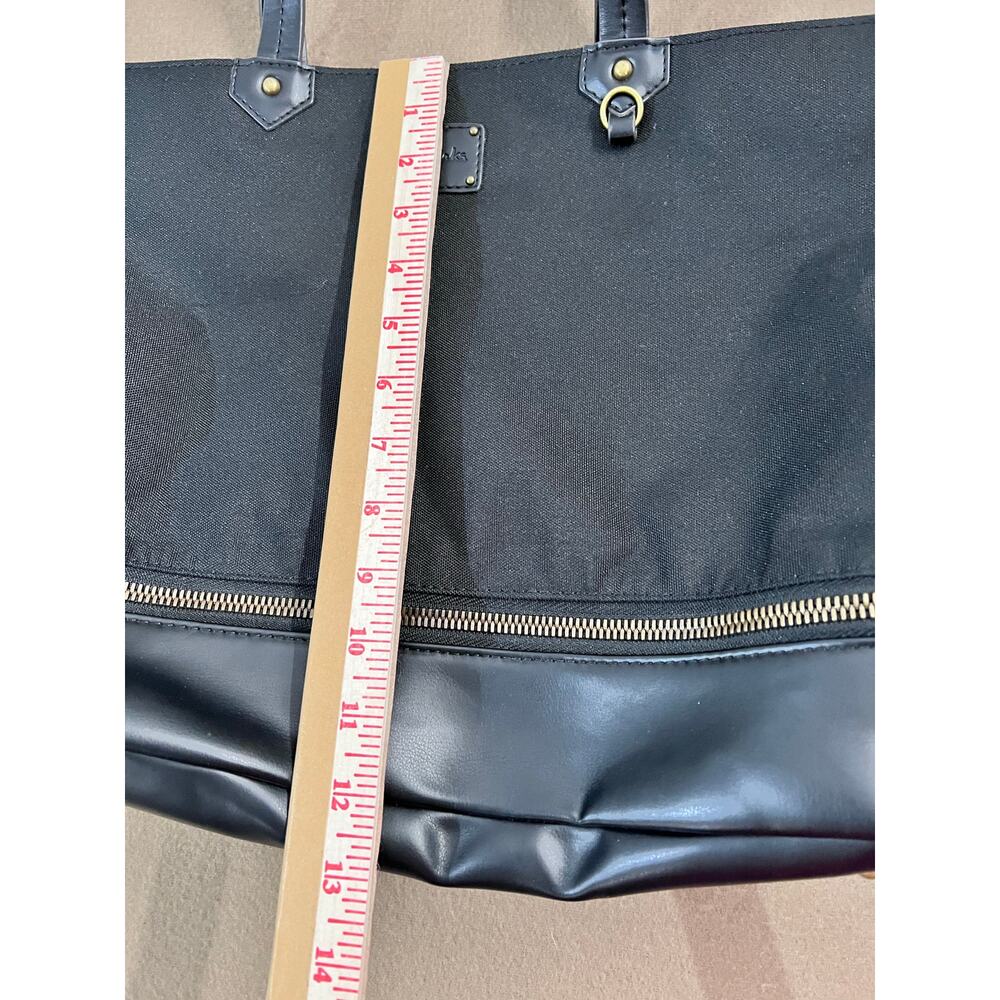 Clarks Black Adjustable Strap Multifunctional Tot… - image 6